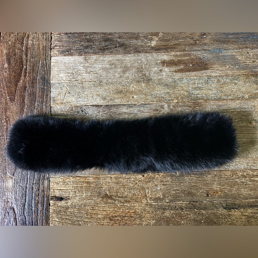 Real Black Mink neck/headwear